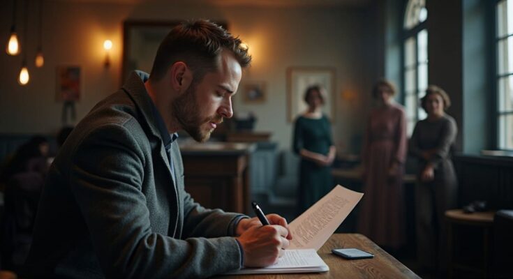 Representational AI-generated Image of a Script Writer | RMN Stars News