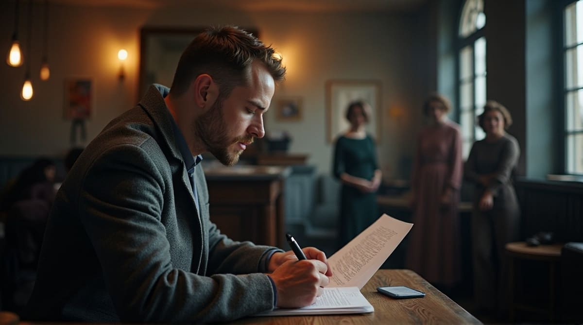 Representational AI-generated Image of a Script Writer | RMN Stars News