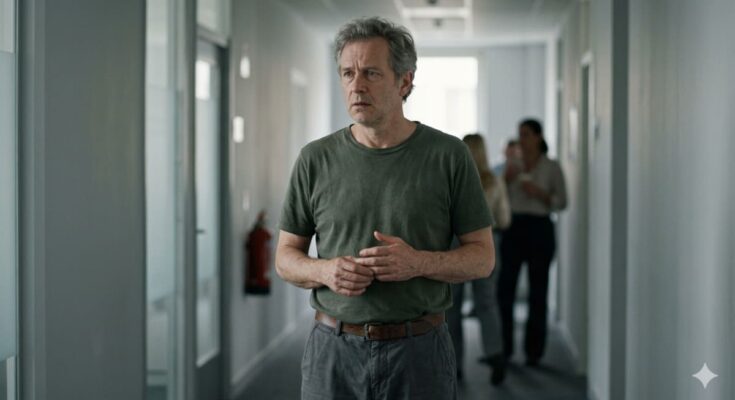 Alistair Finch in THE SMOKESCREEN. Representational AI-generated Image