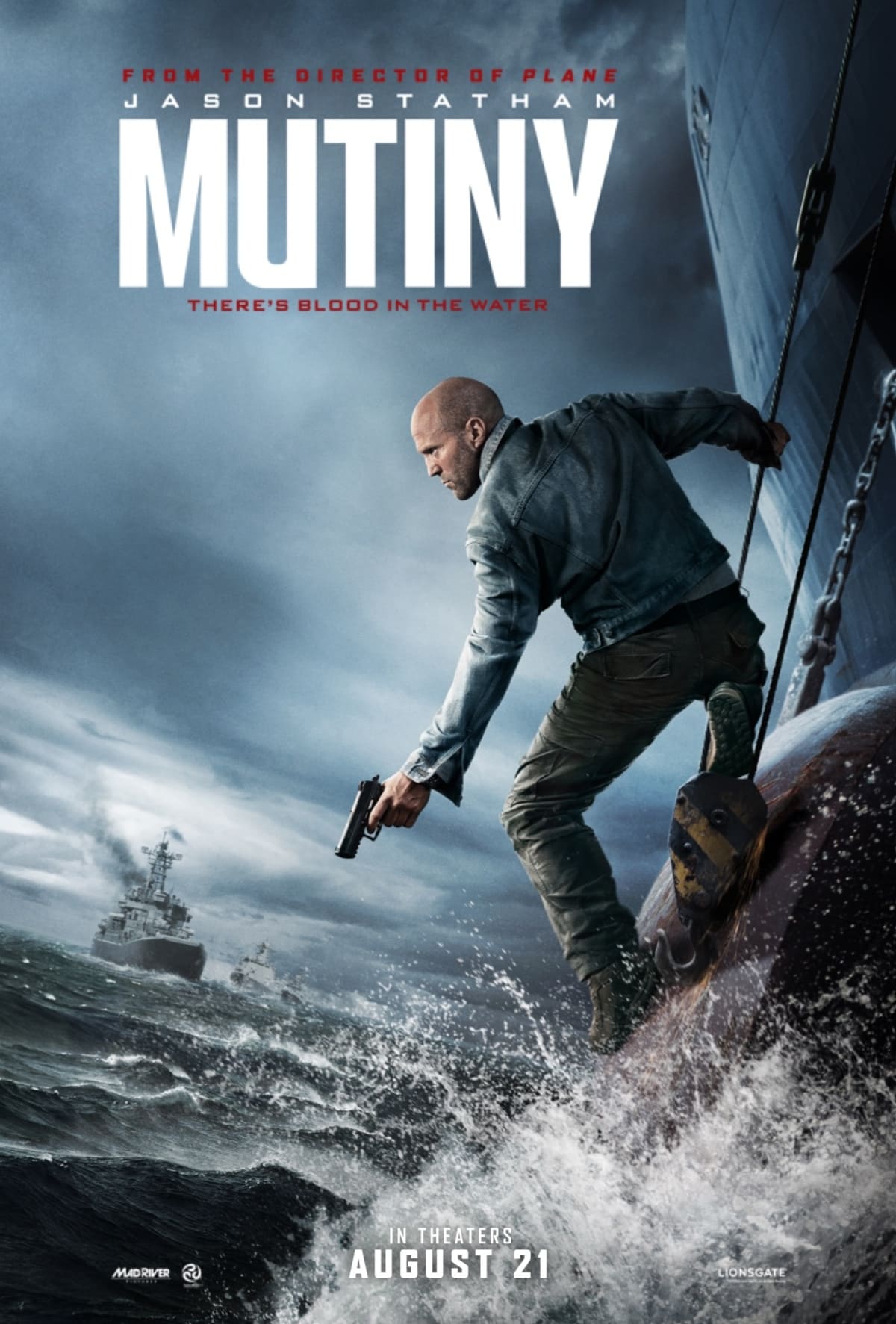 Jason Statham in Action Thriller ‘Mutiny’. Photo: Lionsgate