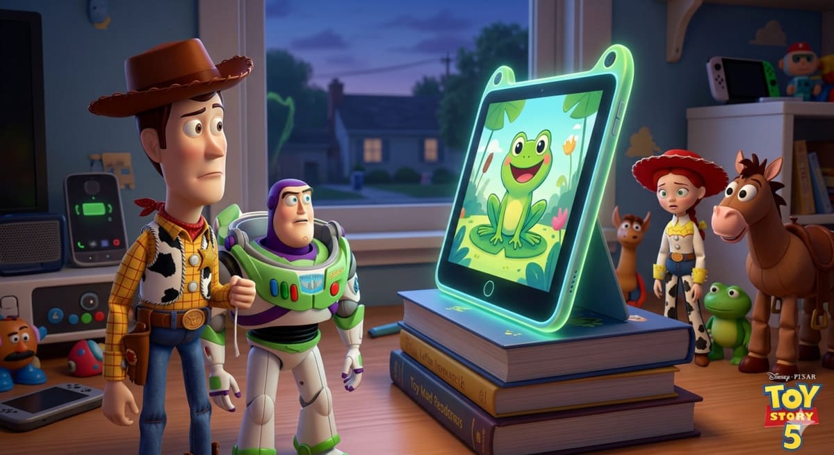AI-generated Representational Image of Toy Story 5 | RMN Stars News Service