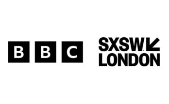 BBC and SXSW London logos side-by-side representing the 2026 creative partnership.