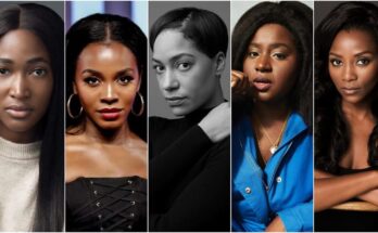 BBC Thriller Wahala. Composite image of Adelayo Adedayo, Deborah Ayorinde, Cush Jumbo, Susan Wokoma and Genevieve Nnaji. Courtesy: BBC