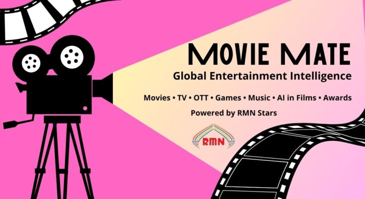 Movie Mate Global Entertainment Intelligence newsletter branding for RMN Stars.
