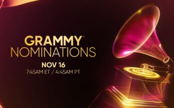 Official 69th Grammy Awards Nominations banner courtesy of the Recording Academy.